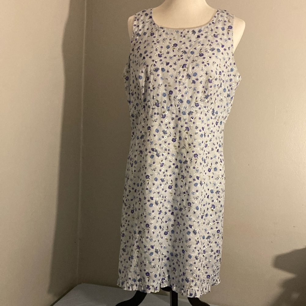 Vintage Rabbit designs cottage code floral dress